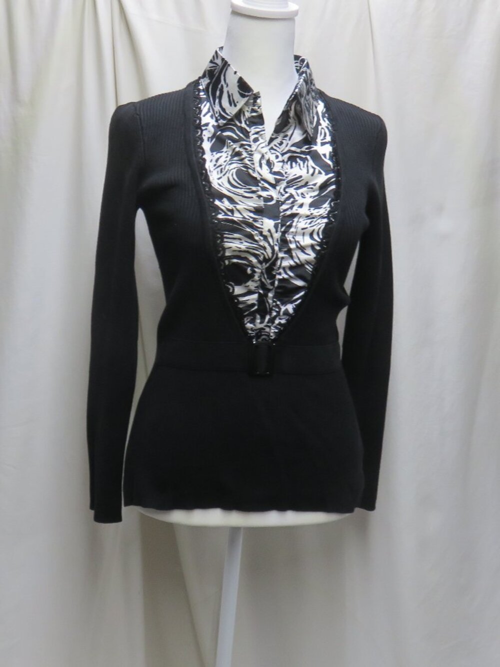 Style & Co. Long Sleeve Layered Look Top